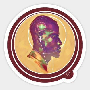 Music Mind Sticker